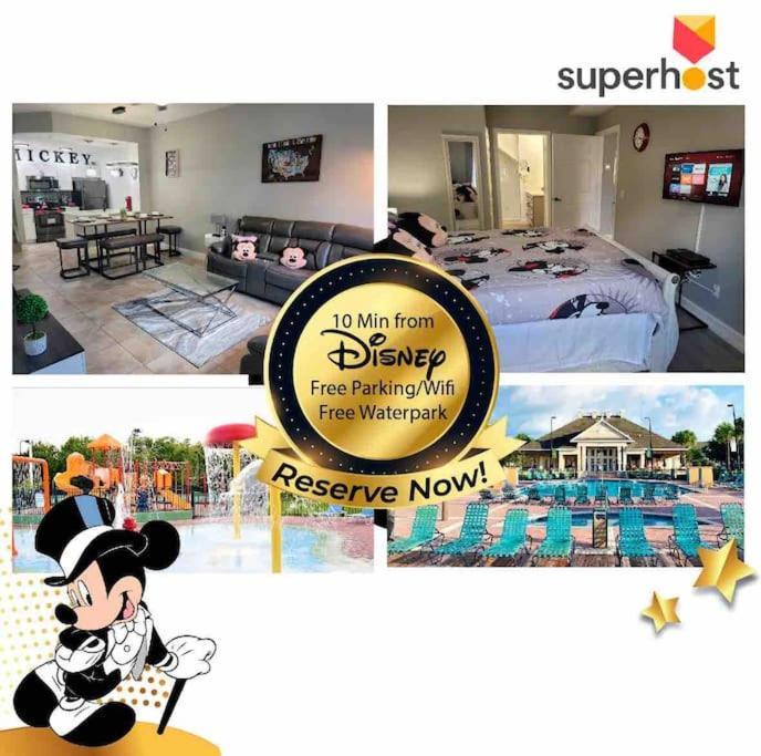 The Villas At Seven Dwarfs - 2624 Mickey Villa - Near Disney - Water Park Кіссіммі Екстер'єр фото